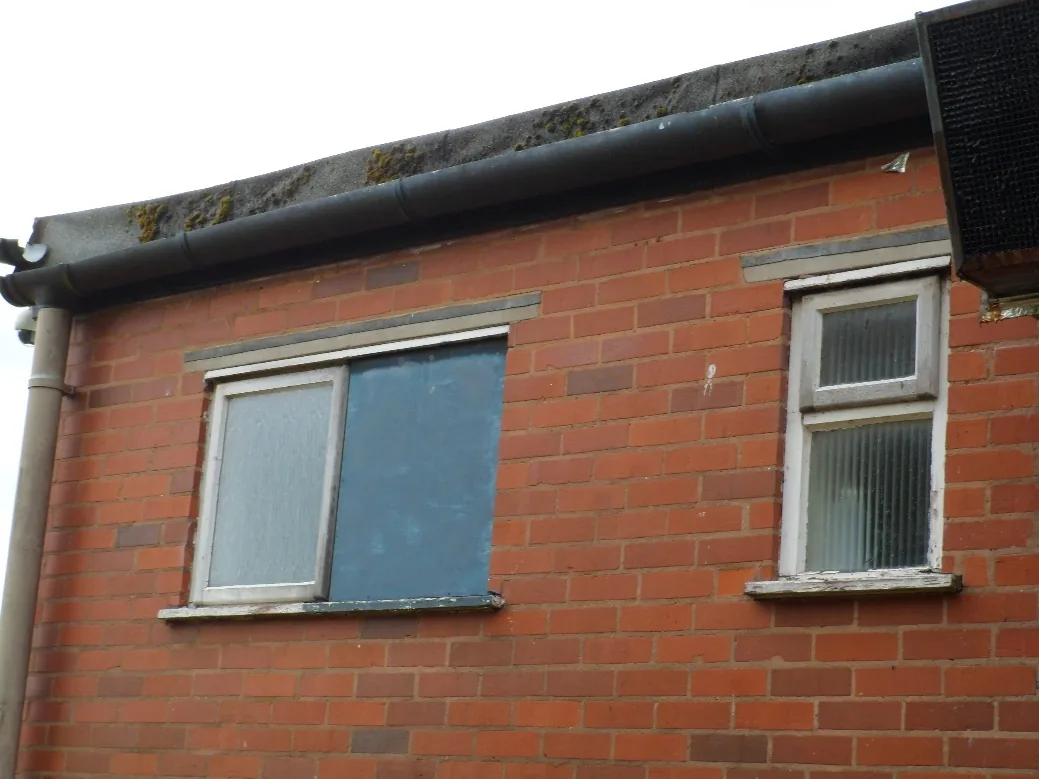 Timber single-glazed casement windows to the kitchen extension